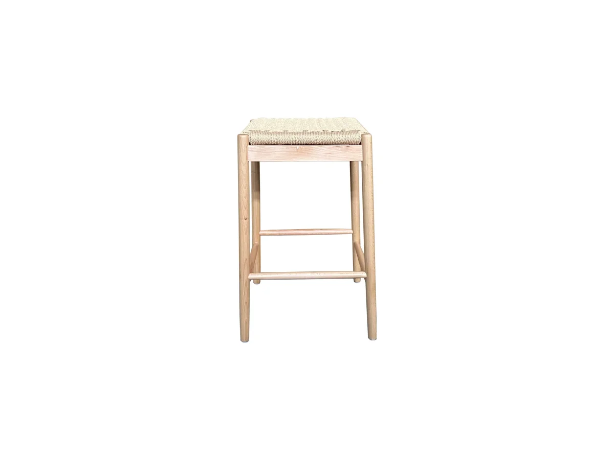 MF Oslo Beechwood Framed Woven Rope Counter Stool