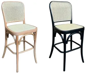 MF Miami Timber Frame Rattan Barstool thumbnail 3