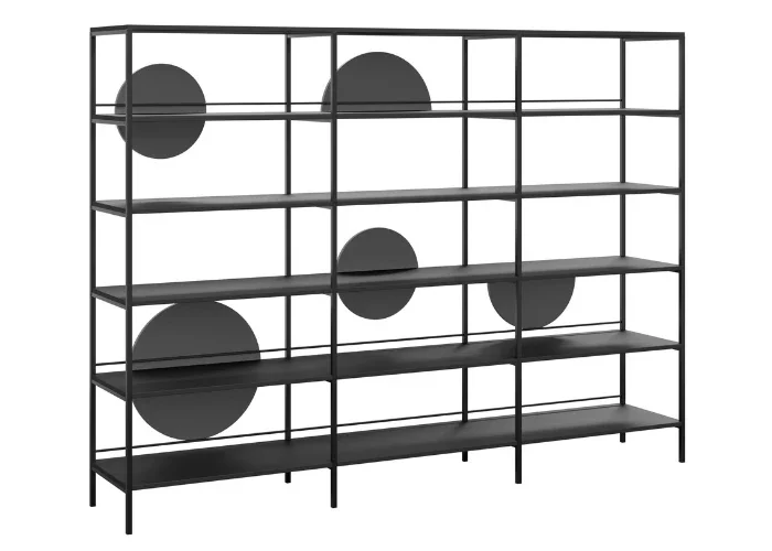 DD Kiko Welded Framed 5 Shelves Display Unit