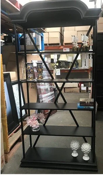 DA Bakers Reclaimed Timber Display Stand White