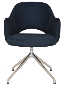 EZ ARM CHAIR ALBURY TRESTLE V2 POLISHED ALUM thumbnail 14