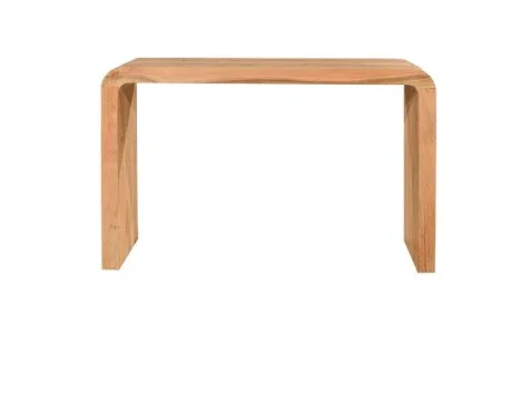 BT Curve Small Console Table Mango Wood Natural