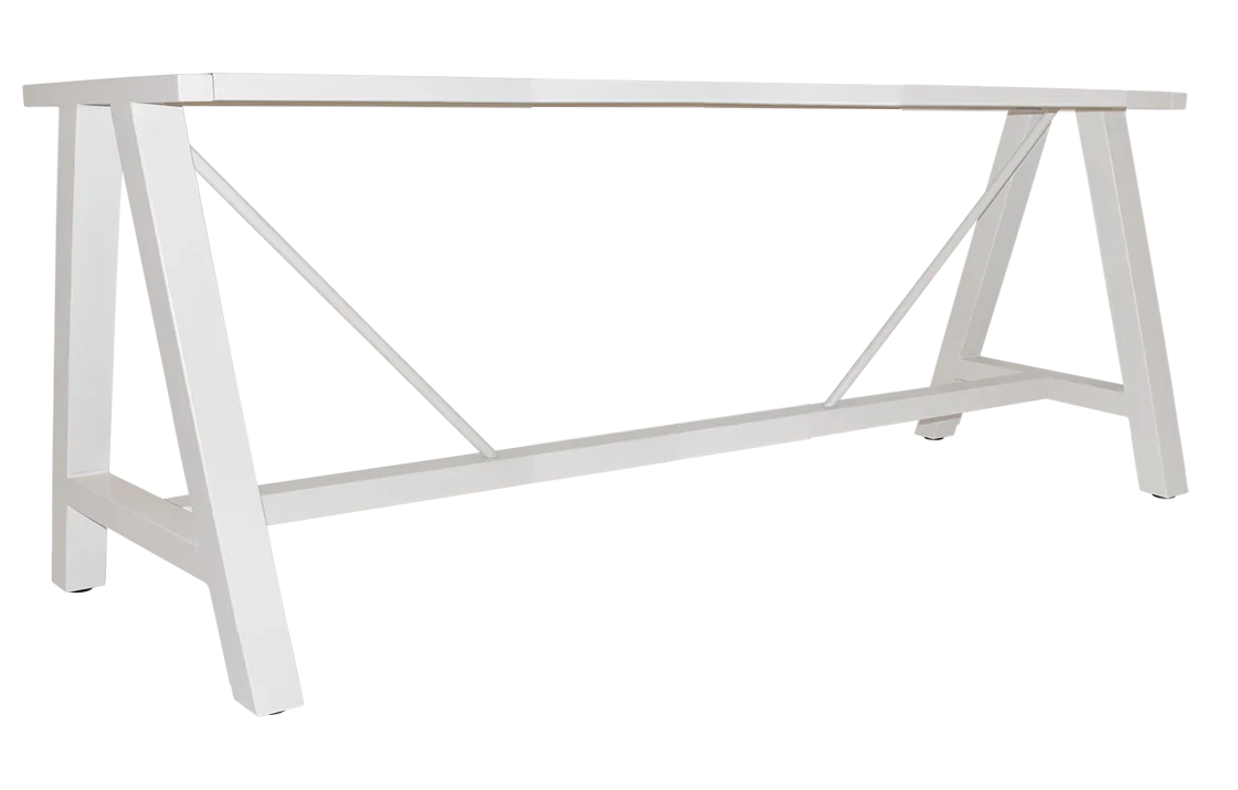 EZ BASE TABLE A FRAME 1200MM H730 BLACK