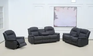 BT Paragon Fabric Upholstered Power Motion Electric Recliner Lounge thumbnail 9