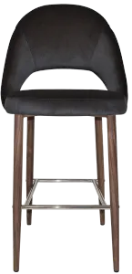 EZ STOOL CHEVRON 750 METAL LIGHT WALNUT thumbnail 4