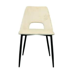 VI Oakridge Fabric Upholstered Metal Leg Dining Chair thumbnail 1