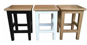 MF Oak Timber Bar and Kitchen Stool thumbnail 2
