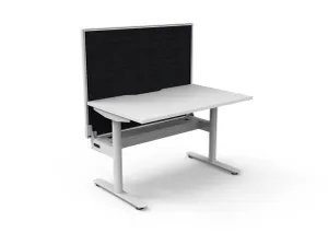 RL Halo Static Single Sided Desk with Aluminium Framed Screen thumbnail 8