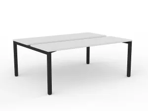 OL Axis 2-User Double Sided Workspace – White Top Black Frame thumbnail 7