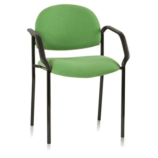 ST Vera Round Back Upholstered Hospitality Chair with Arms