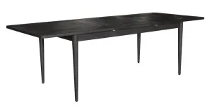 VI Patchwood Solid Timber Leg Veneer Top Extendable Dining Table thumbnail 3