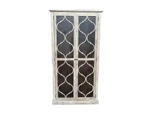 MF Majestic Recycled Timber Bookcase Display Cabinet thumbnail 8