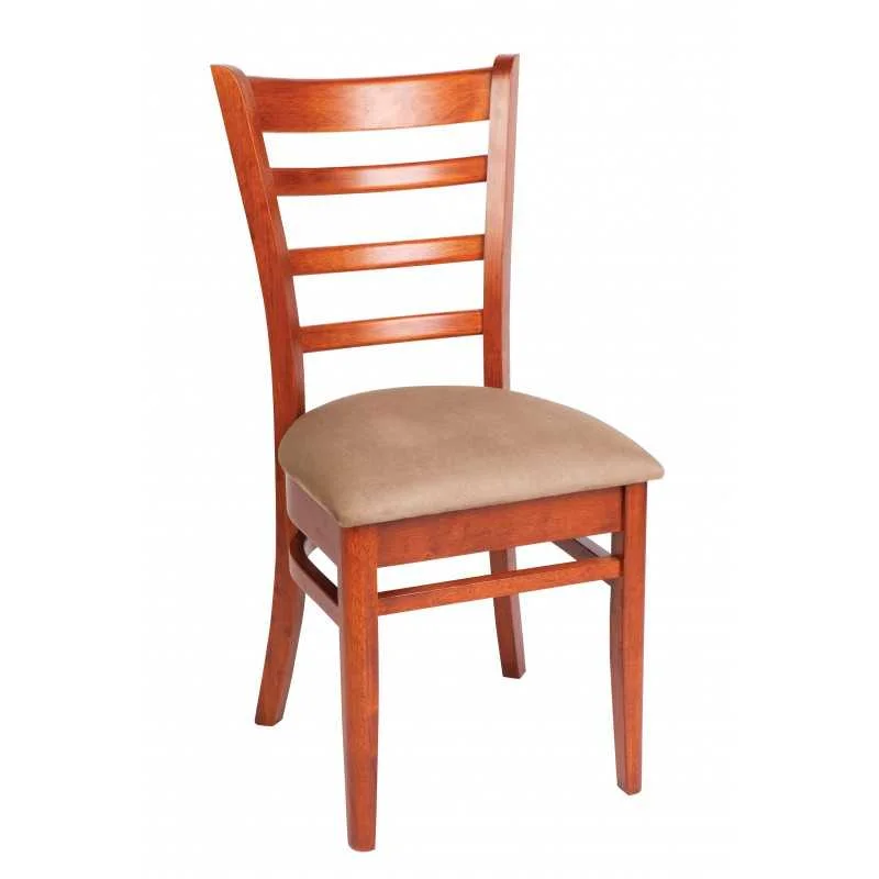 MA Jaguar 4 legs Extendable Dining Table with 4 Fabric Upholstered Chair Set