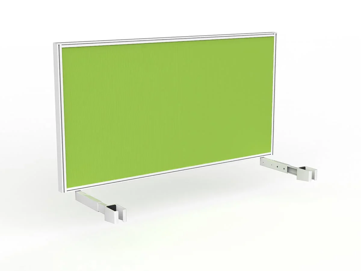 OL Studio Deskmount Screen for Agile Individual Desk – Breath Fabric White Frame