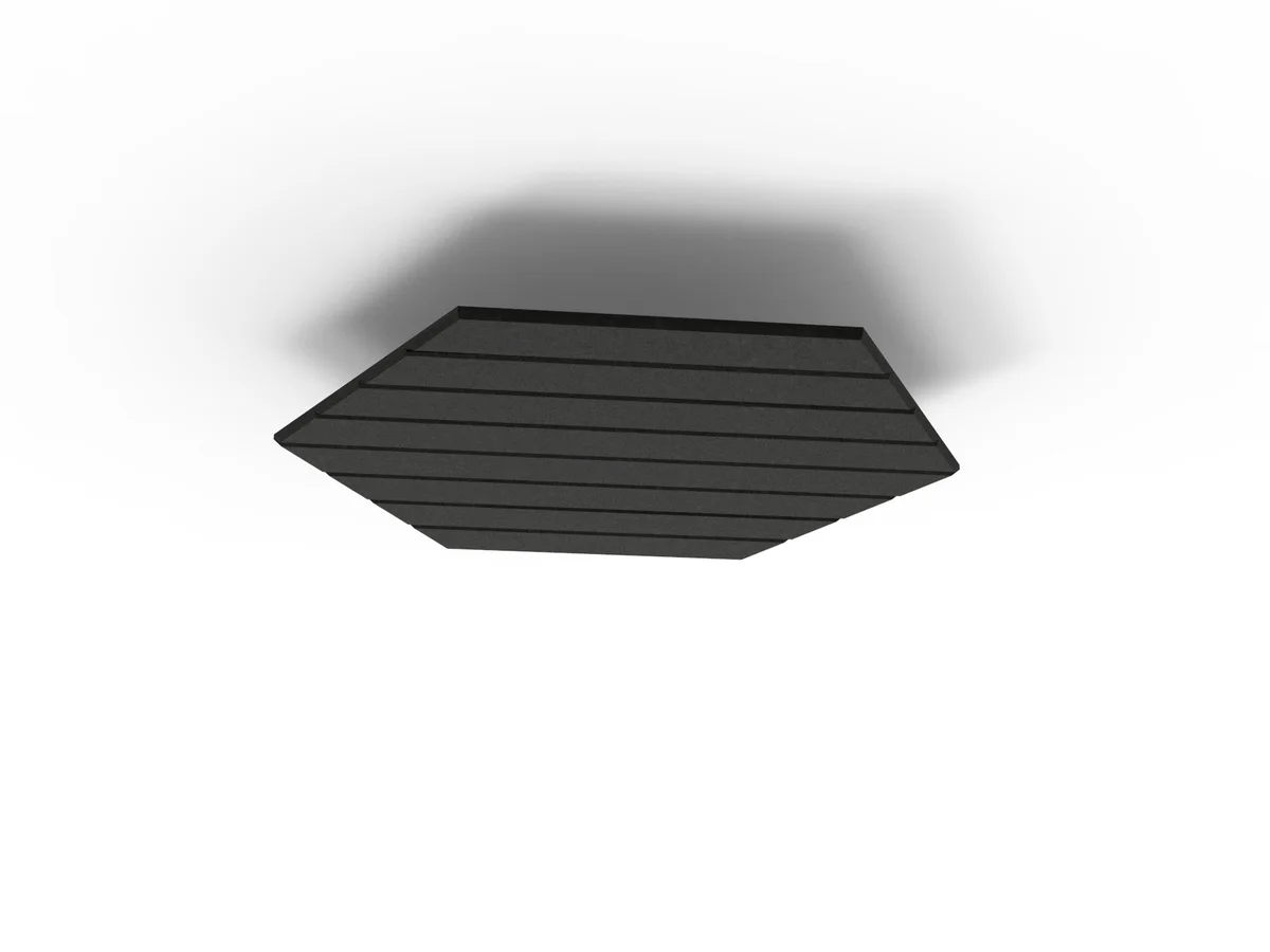 RL Acouline V Groove Hive Hexagonal Hanging Ceiling Panels