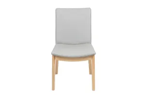 VI Boca Genuine Leather Upholstered Timber Leg Dining Chair thumbnail 8