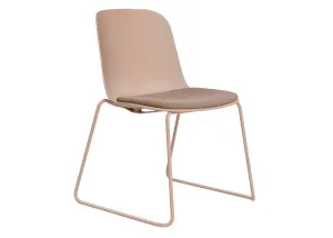 DD Juno Plastic Shell Sled Base Breakout Chair thumbnail 1