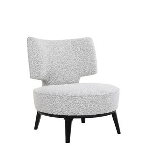 VI Nasa Fabric Upholstered Timber Legs Occasional Chair thumbnail 1