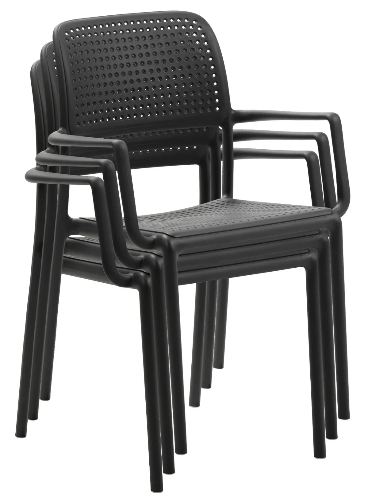 EZ Bora Hospitality Outdoor Stackable Dining Armchair