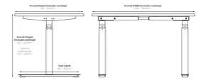 OL AgileMotion+ Electric Height Adjustable Round Leg 1 User Desk thumbnail 3