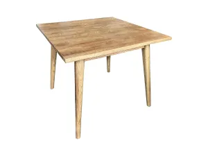 MF Tiffany Solid Timber Square Dining Table thumbnail 1
