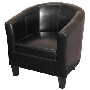 BT Tasman PU Leather Upholstered Tub Chair thumbnail 2