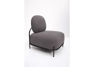 DD Izzy Fabric Upholstered Single Seater Lounge thumbnail 2