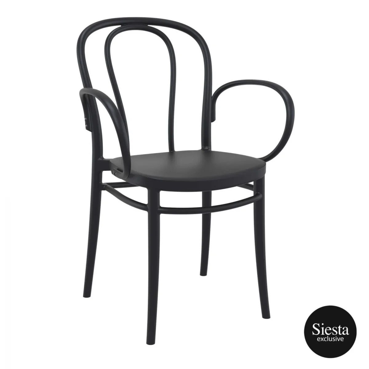 FL Victor XL Hospitality Stackable Outdoor Armchair