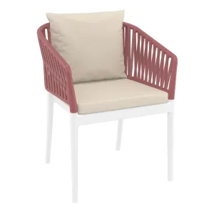 FL Siesta Portofino Hospitality Outdoor Stackable Armchair thumbnail 2