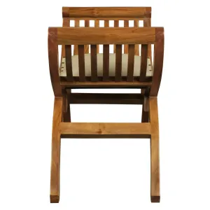 CT Sloan Solid Timber Fabric Seat Ottoman thumbnail 9