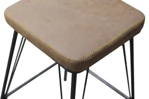 BT Bayou PU Upholstered Seat Metal Base Counter Stool thumbnail 4