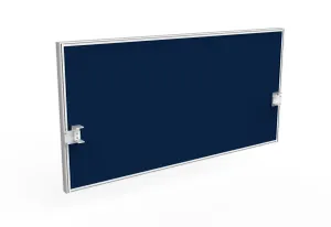 OL Studio50 Deskmount Screens Panel - Splice Fabric White Frame - 900mm Height thumbnail 3