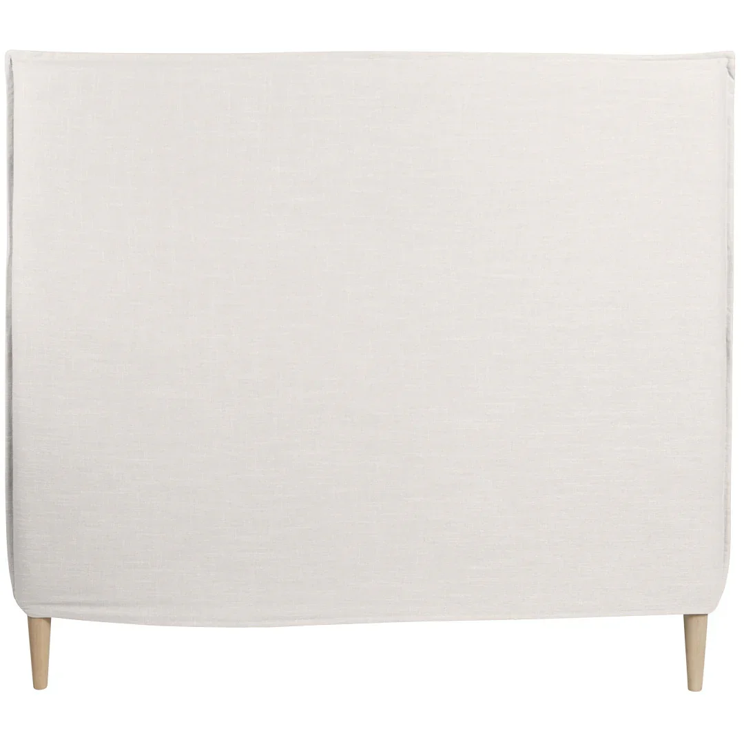 SH Soweto Fabric Upholstered Tuft King Beadhead - Oatmeal