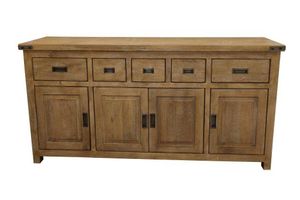 VI Utah Solid Timber 4 Door 5 Drawer Buffet thumbnail 1