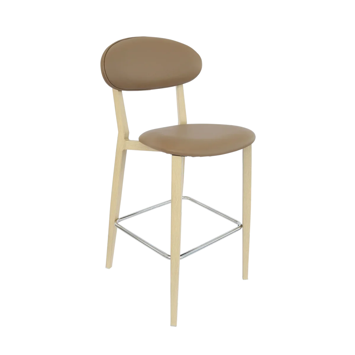 FL Atlanta Upholstered Aluminium Frame Hospitality Barstool