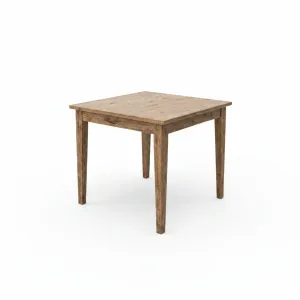 MF Solid Oak Timber Square Dining Table thumbnail 1
