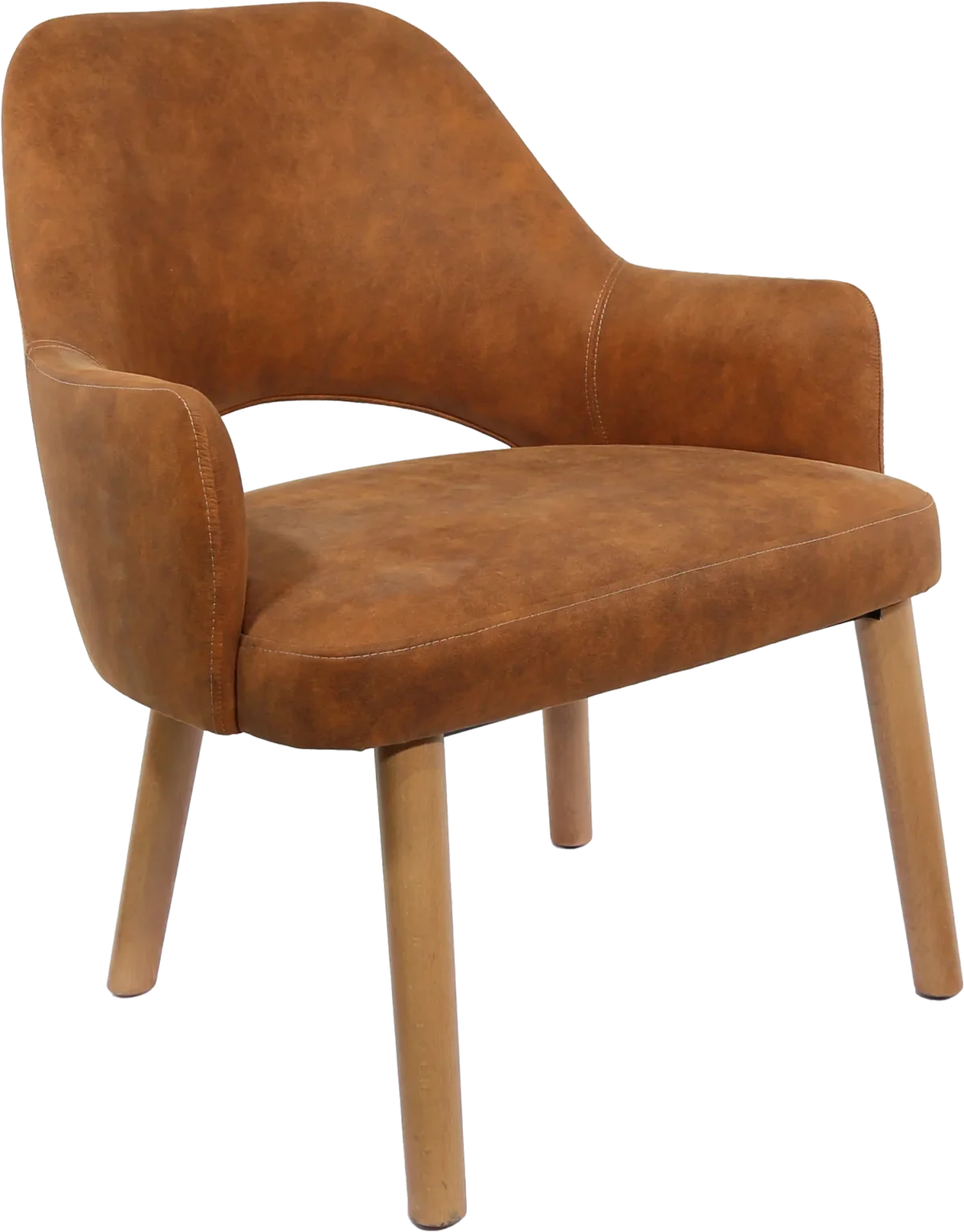 FL BonBon Vinyl Upholstered Timber Legs Hospitality Chair