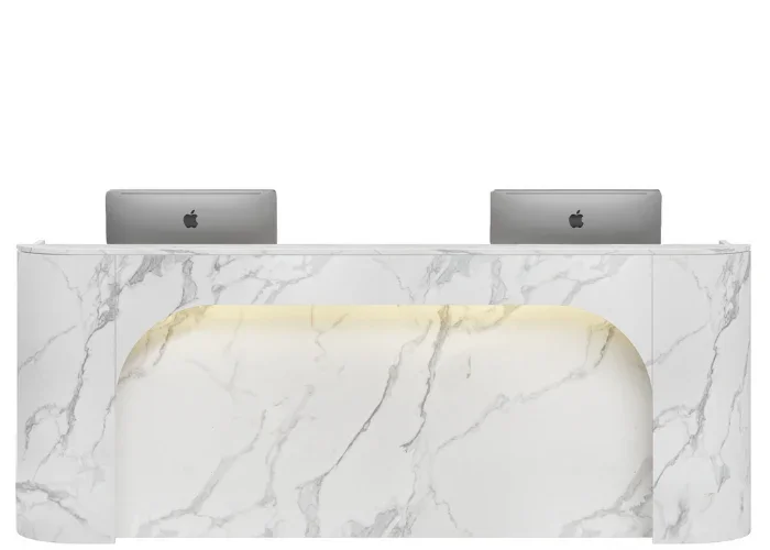 DD Oatley Curved End Premium Reception Counter