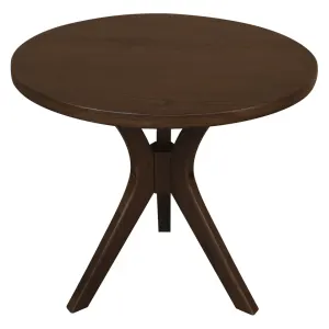 CT Gatsby Solid Timber 50cm Diameter Round Side Table thumbnail 4