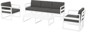 FL Mykonos Aluminium Hospitality Outdoor 5 Seater Lounge Set thumbnail 10