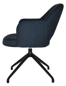 EZ ARM CHAIR ALBURY TRESTLE V2 BLACK thumbnail 5