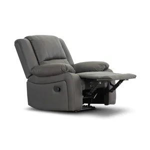 VI Captain Fabric Upholstered Single Seater Power Recliner Sofa thumbnail 5