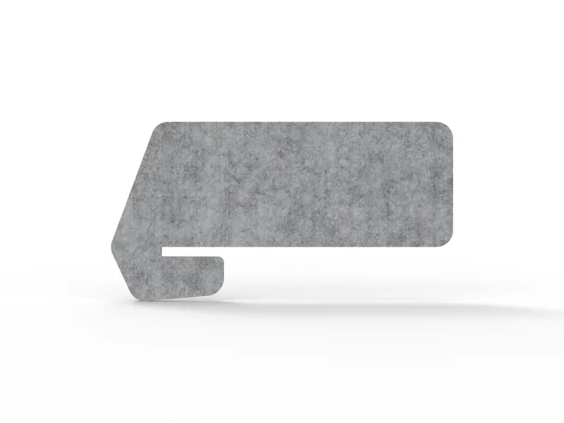 RL Acouline Slide On Desk Screen