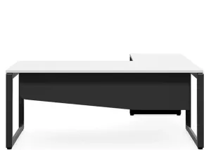 DD Forum Lite Executive Desk with Return thumbnail 3