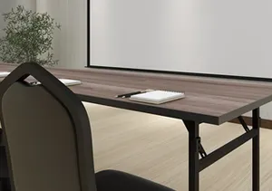 FL Brooklyn Hospitality Rectangular Trestle Table Top thumbnail 6