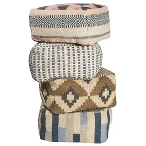 SH Victoria Fabric Upholstered Ottoman thumbnail 2