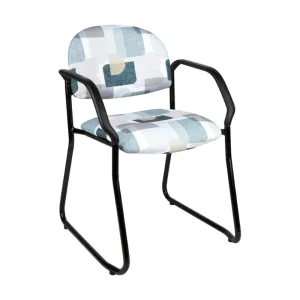 MA Lazer 50 Sled Base Drop Arm Visitor Chair thumbnail 2