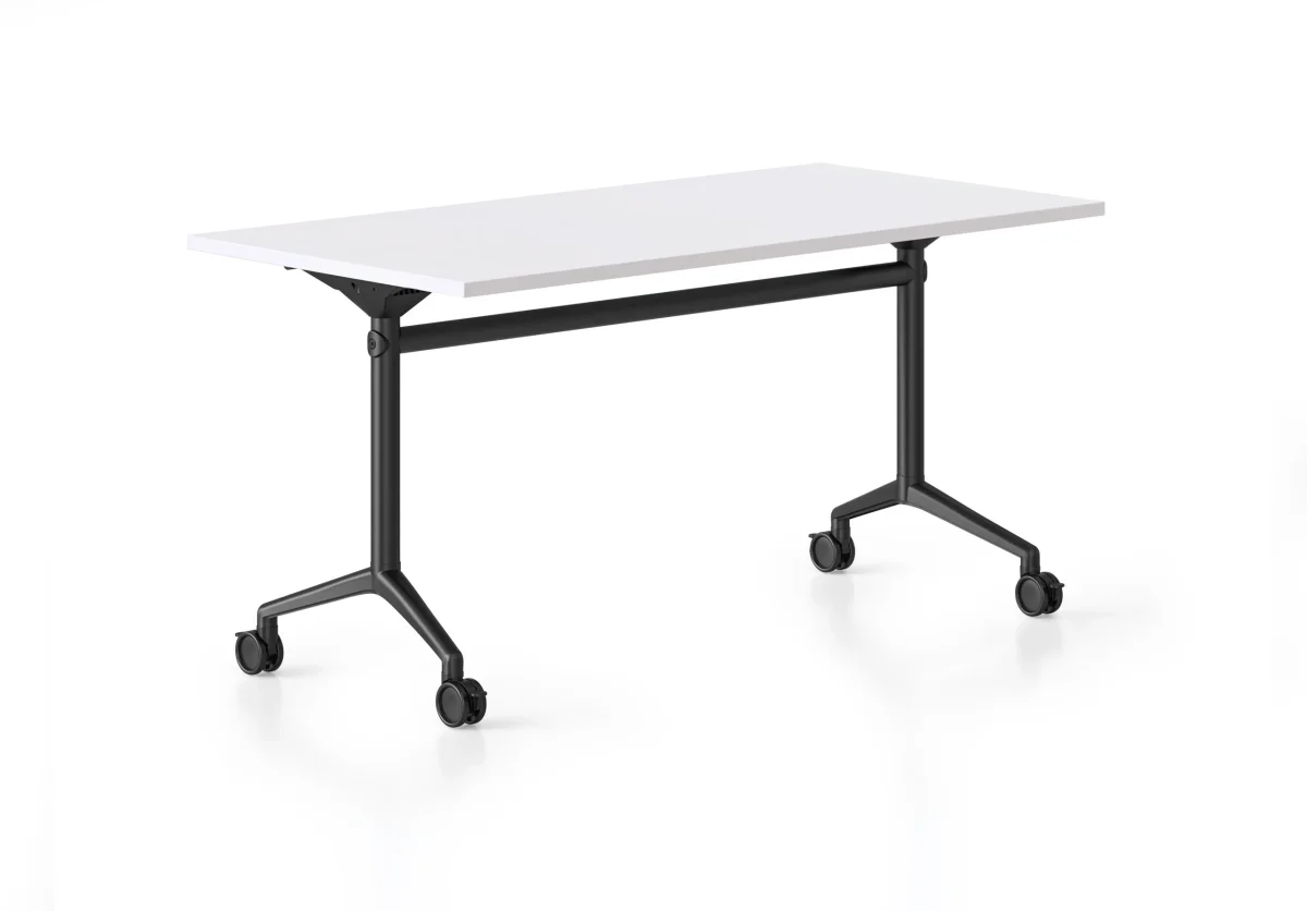 RL Typhoon Black Metal Leg Flip Top Portable Table