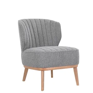 VI Clover Fabric Upholstered Timber Legs Occasional Chair thumbnail 1