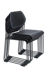 RL Frame Sled Base Stackable Visitor Chair thumbnail 2